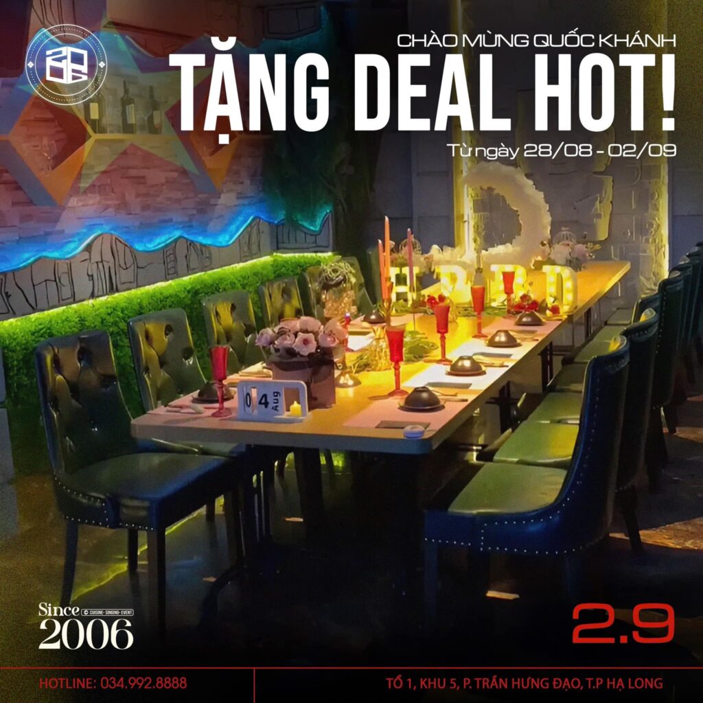 CHÀO MỪNG NGÀY QUỐC KHÁNH 2/9 TẶNG ĐẬU NHẬT CHÀ BÔNG x CHÂN GÀ TÀU XÌ TỪ 28/08 - 02/09/2024